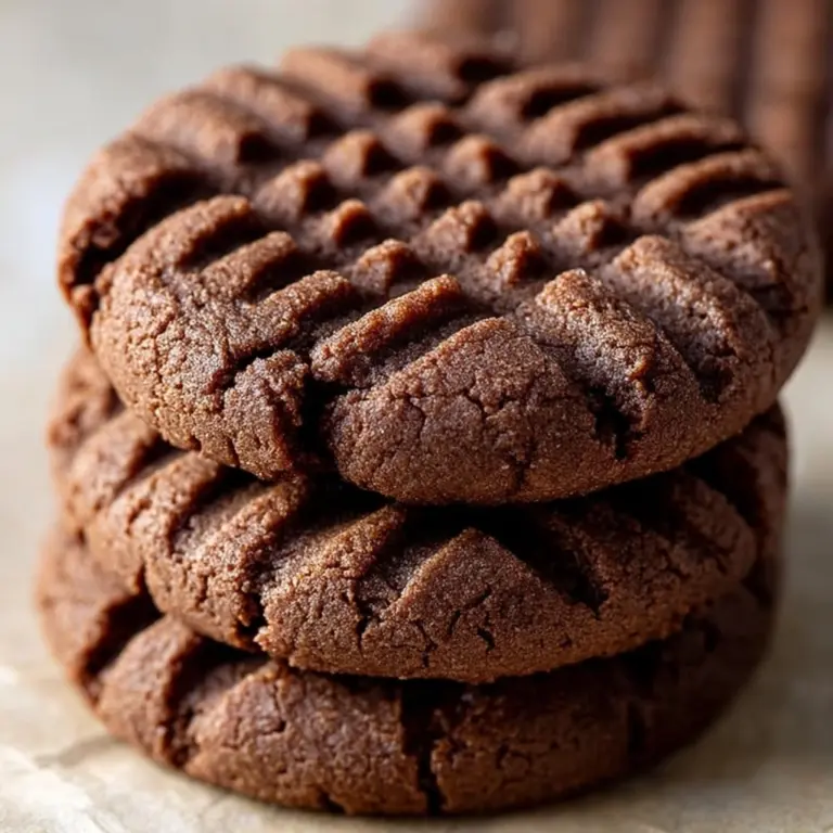 Chocolate Peanut Butter Cookies Recipe