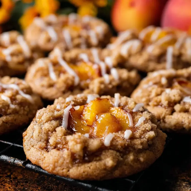 Peach Cobbler Cookies Recipe
