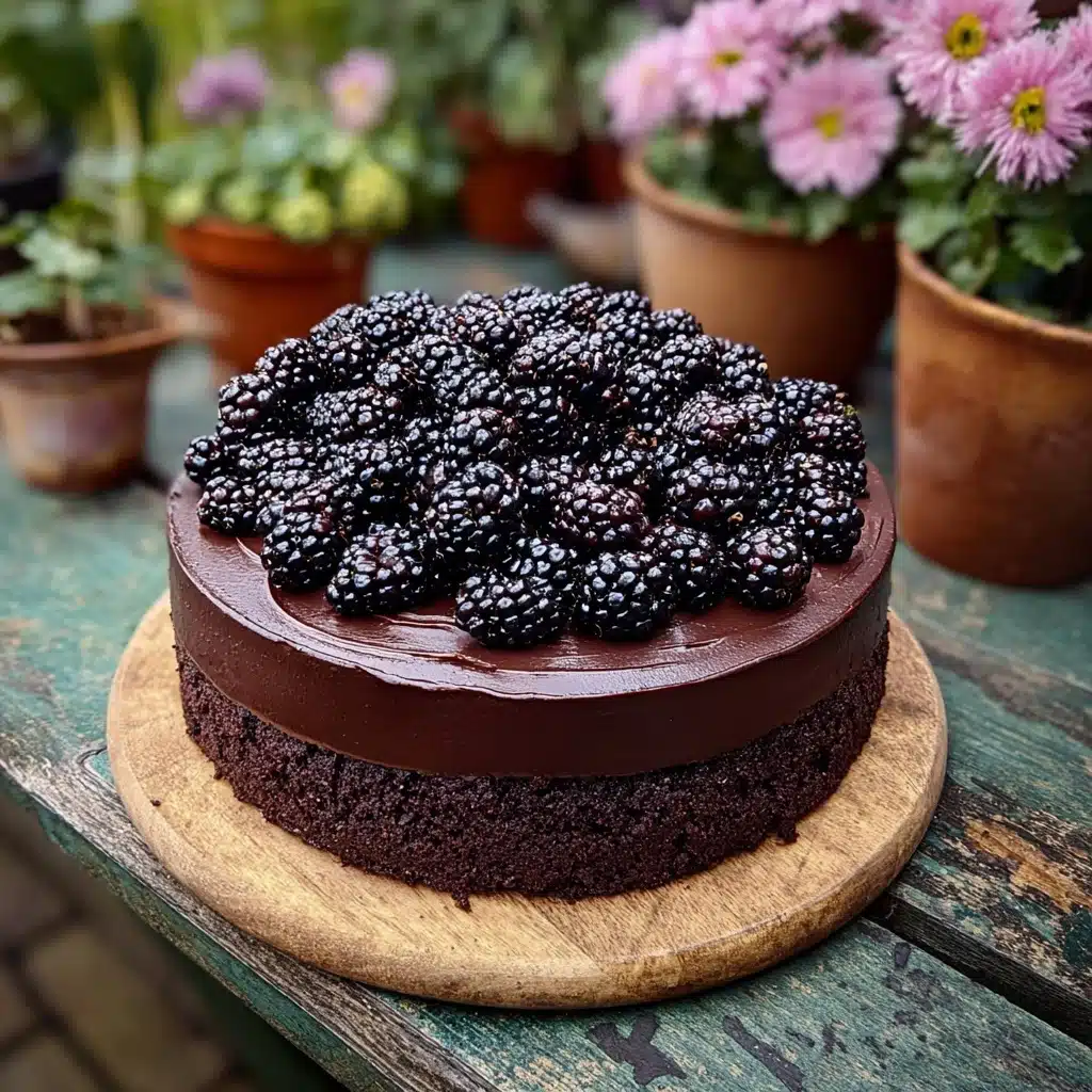Blackberry Velvet Gothic Cake: A Dark, Lush Dessert Dream Recipe - Recipe Image