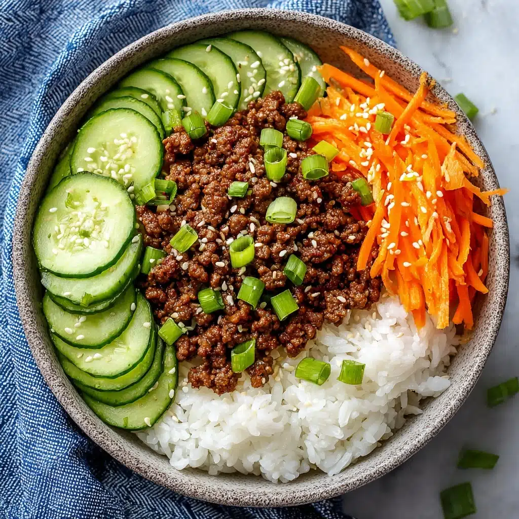 Quick & Easy Korean Ground Beef Bowl – Better Than Takeout! Recipe