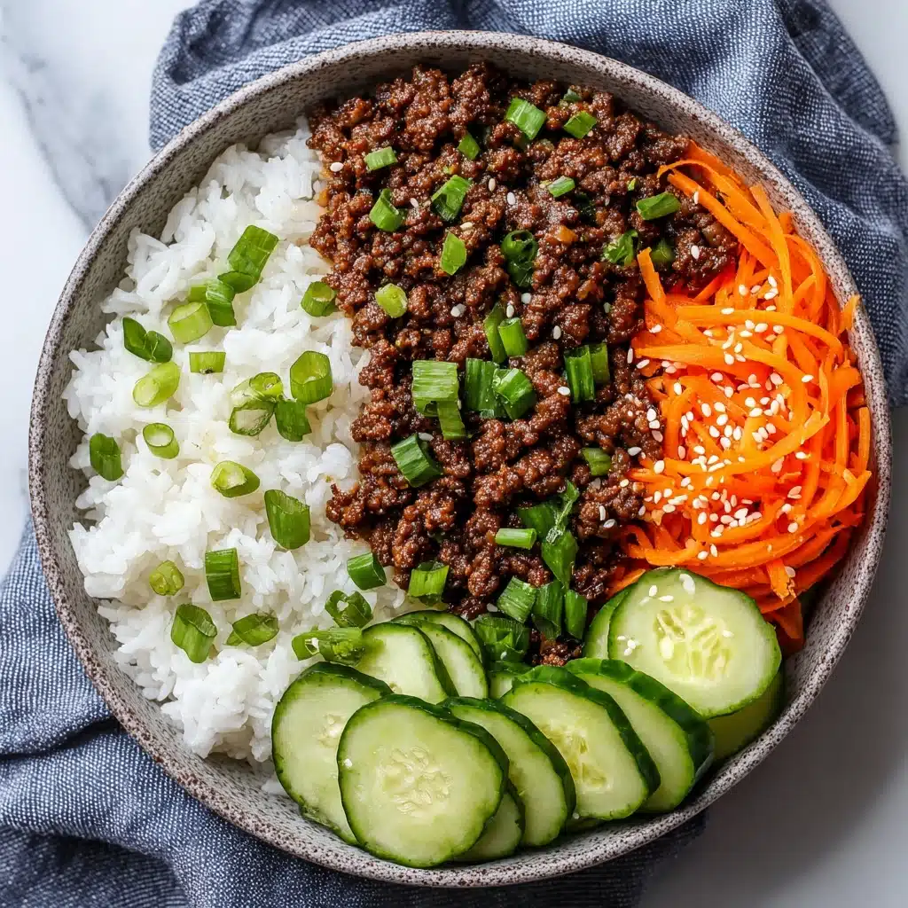 Quick & Easy Korean Ground Beef Bowl – Better Than Takeout! Recipe - Recipe Image
