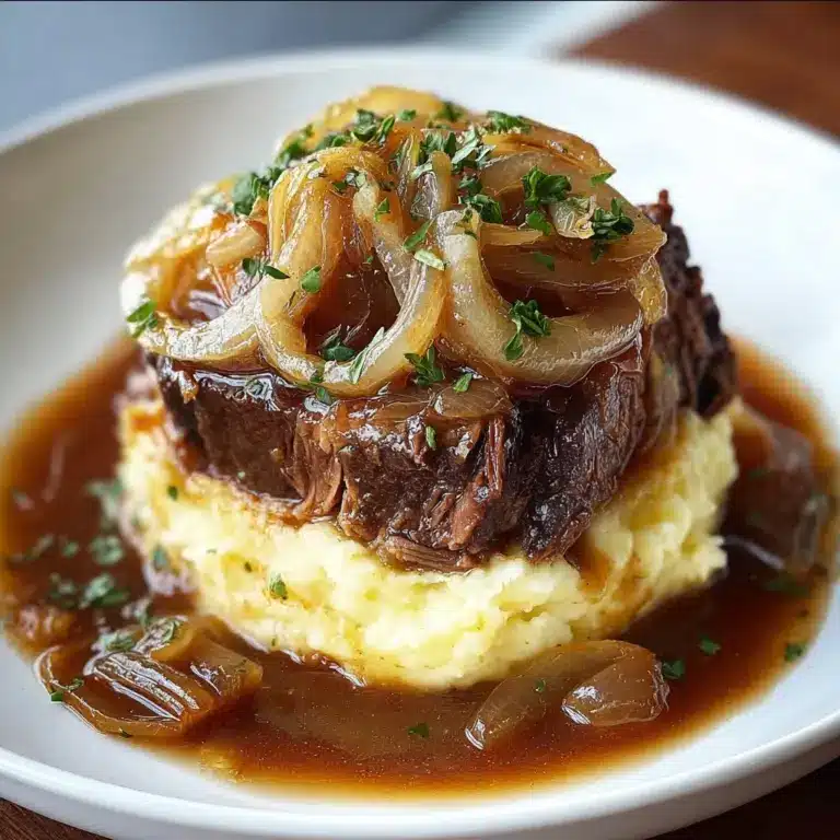 Savory French Onion Pot Roast Recipe