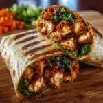 Sweet Chili Chicken Wraps: A Spicy-Sweet Lunch Favorite! Recipe