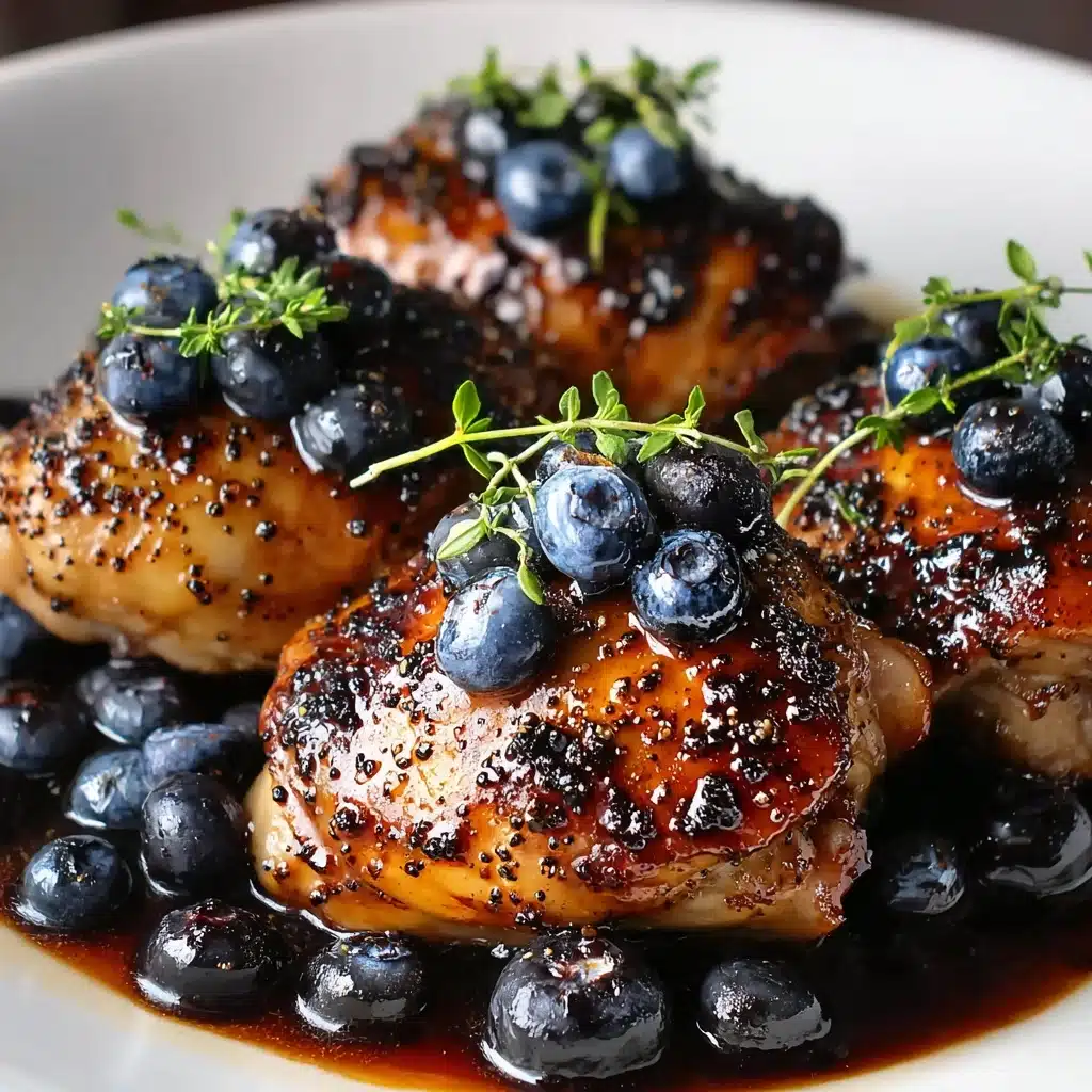 Blueberry Thyme Chicken Recipe - Recipe Image