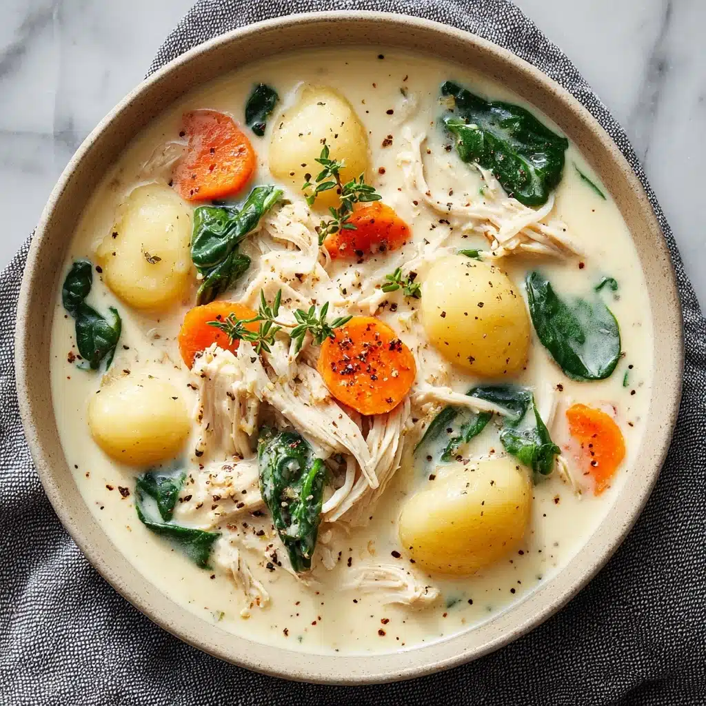 Tasty Rotisserie Chicken Gnocchi Soup Recipe