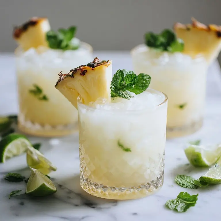 Pineapple Coconut Spritzer Recipe