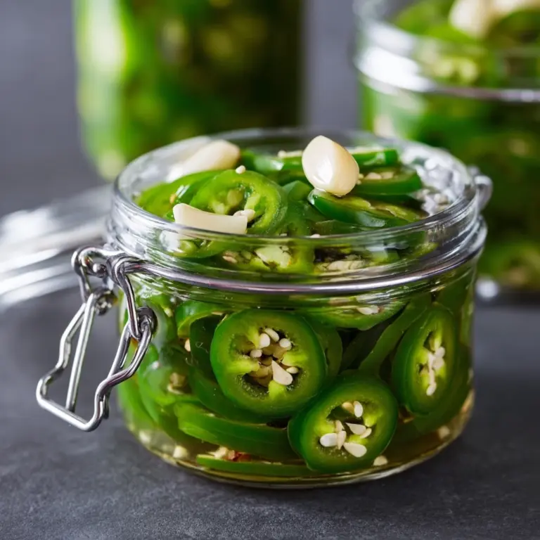 Pickled Jalapeños Recipe
