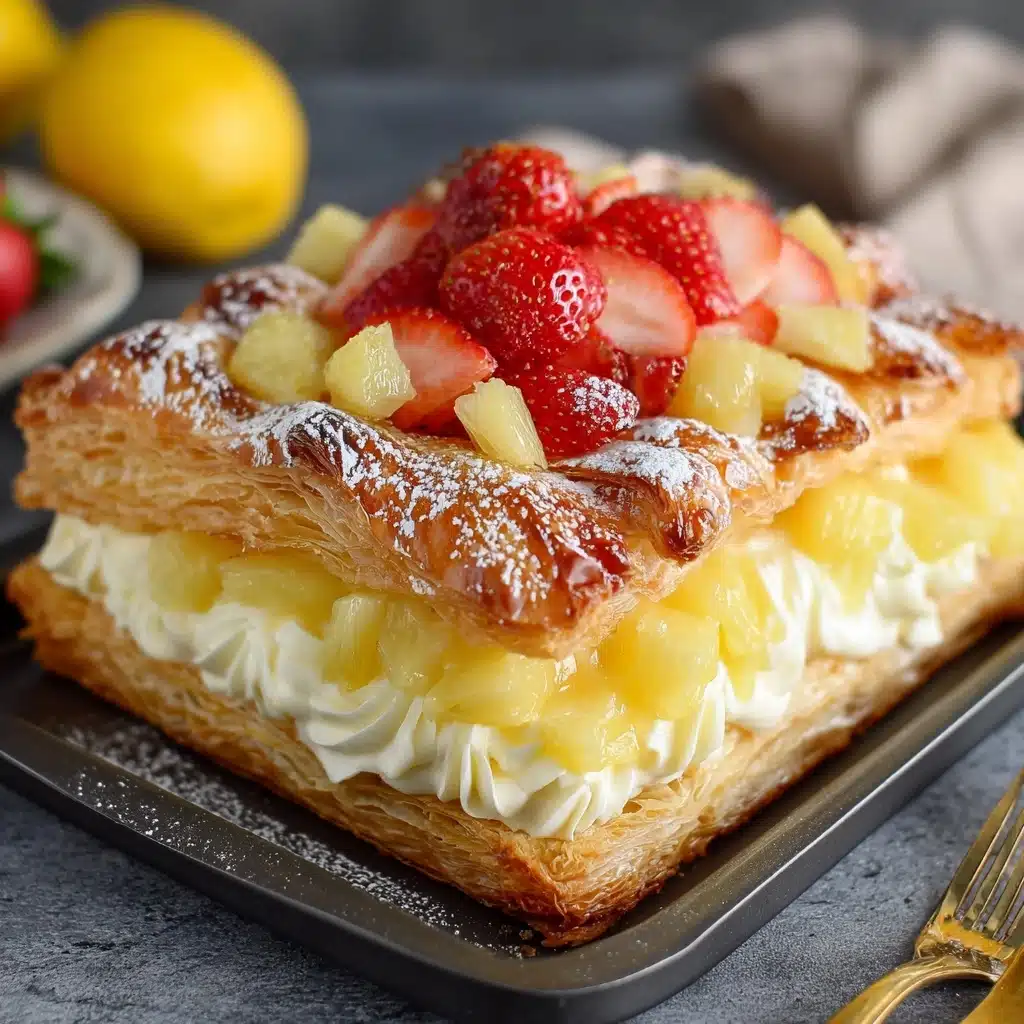 Irresistible King Hawaiian Cheesecake Danish Recipe - Recipe Image