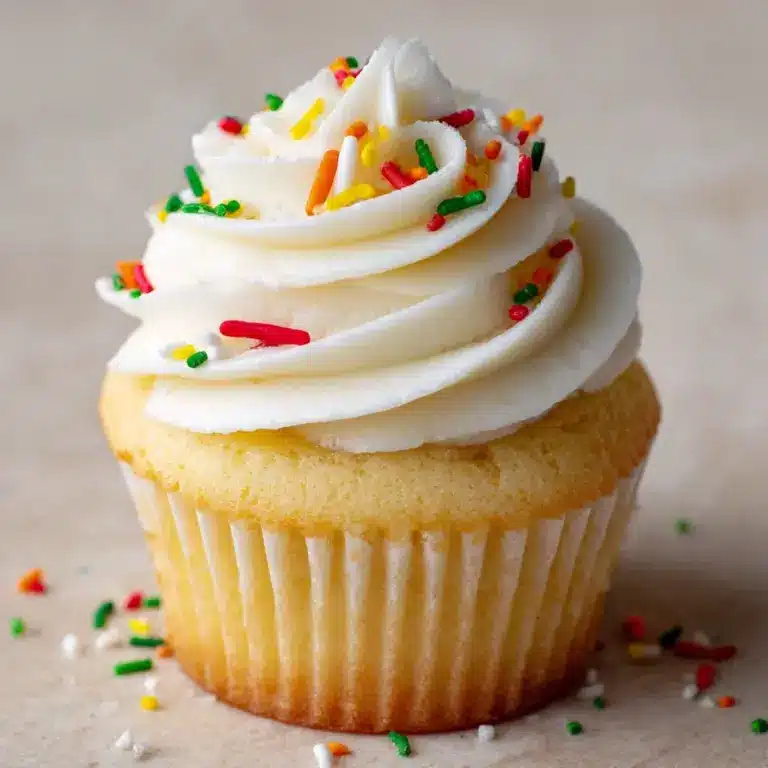 Simple Vanilla Cupcakes Recipe