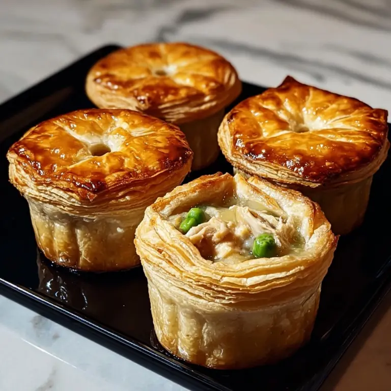 Irresistible Mini Chicken Pot Pies Recipe