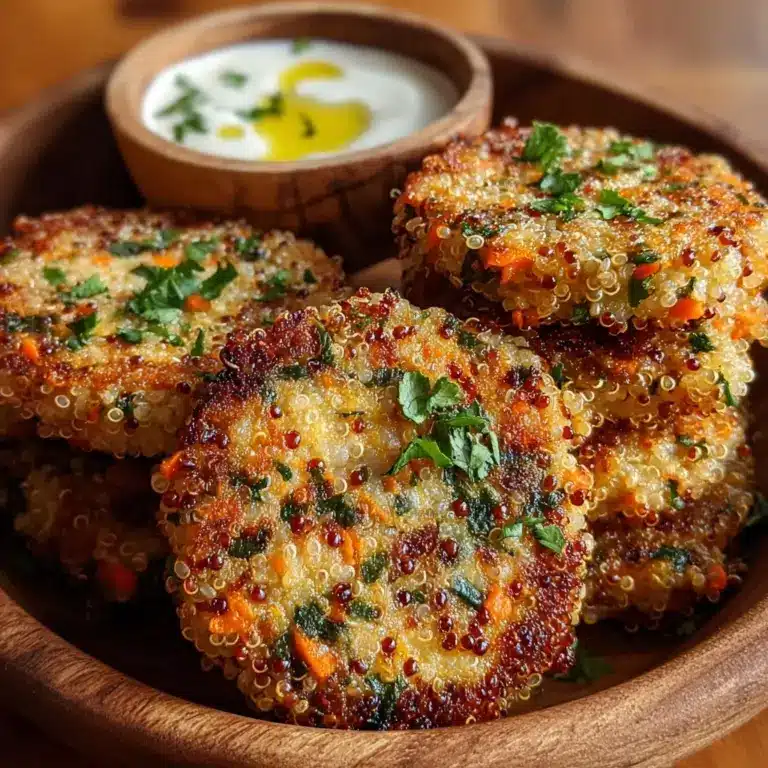 Mini Quinoa Veggie Patties Recipe