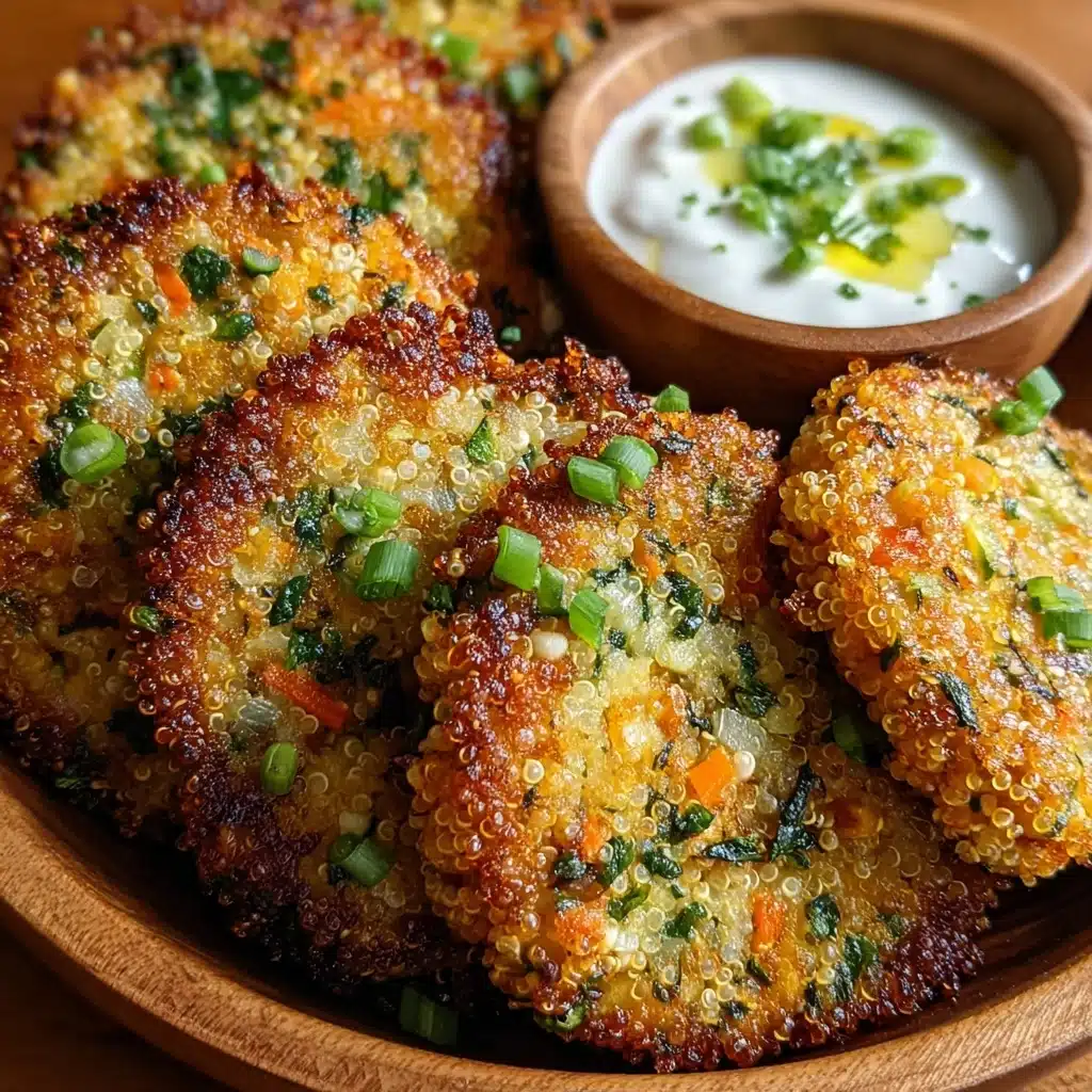 Mini Quinoa Veggie Patties Recipe - Recipe Image