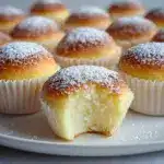 Fluffy Japanese Cotton Cheesecake Cupcakes You Must Try! Recipe