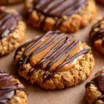 Peanut Butter Chocolate Caramel Cookies Recipe