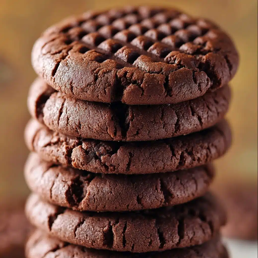 Chocolate Peanut Butter Cookies Recipe - Recipe Image