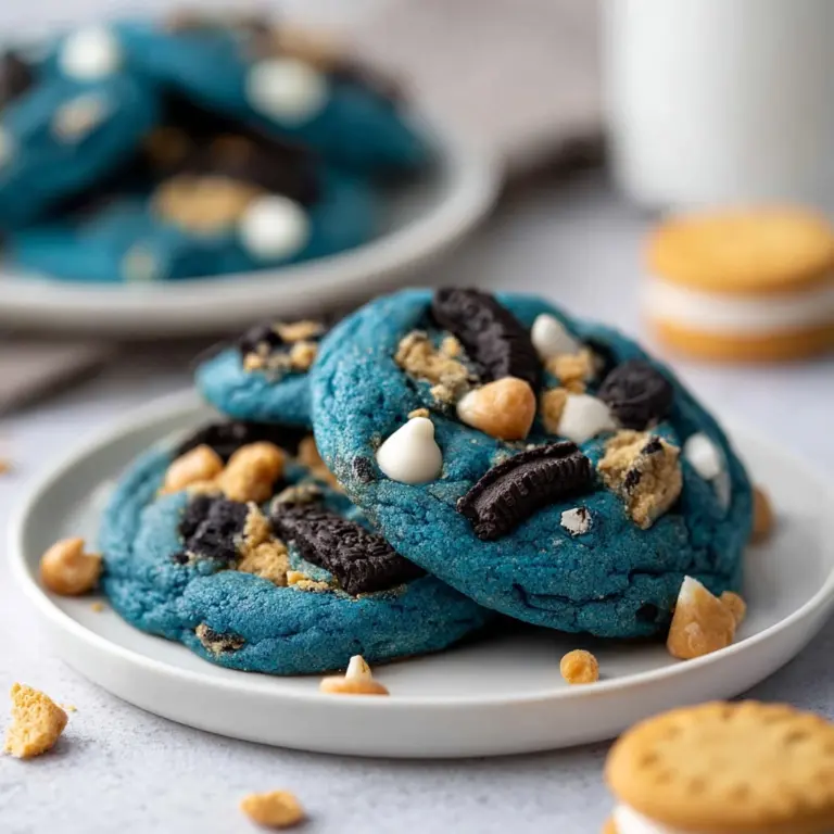 Cookie Monster Cookie Recipe