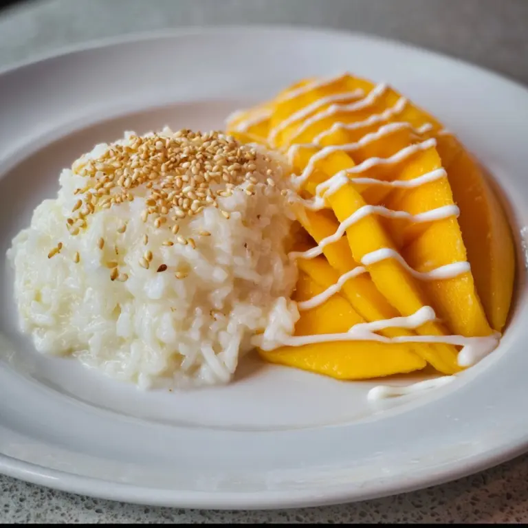 20 Minute Mango Sticky Rice Recipe