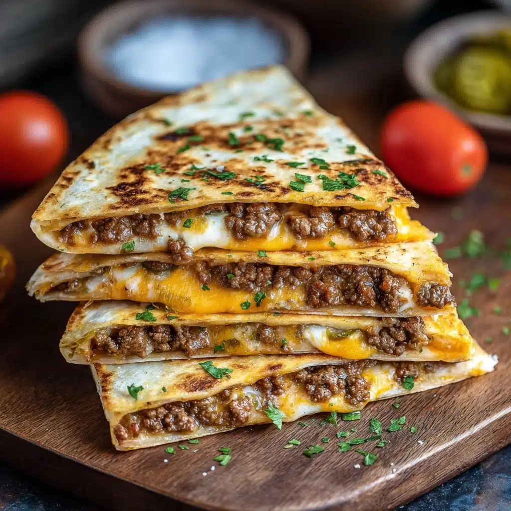 Smashburger Quesadillas Recipe