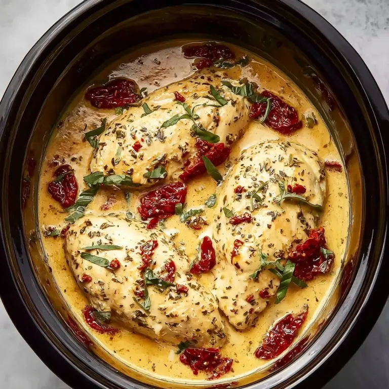 Dump & Go Crockpot Marry Me Chicken Recipe