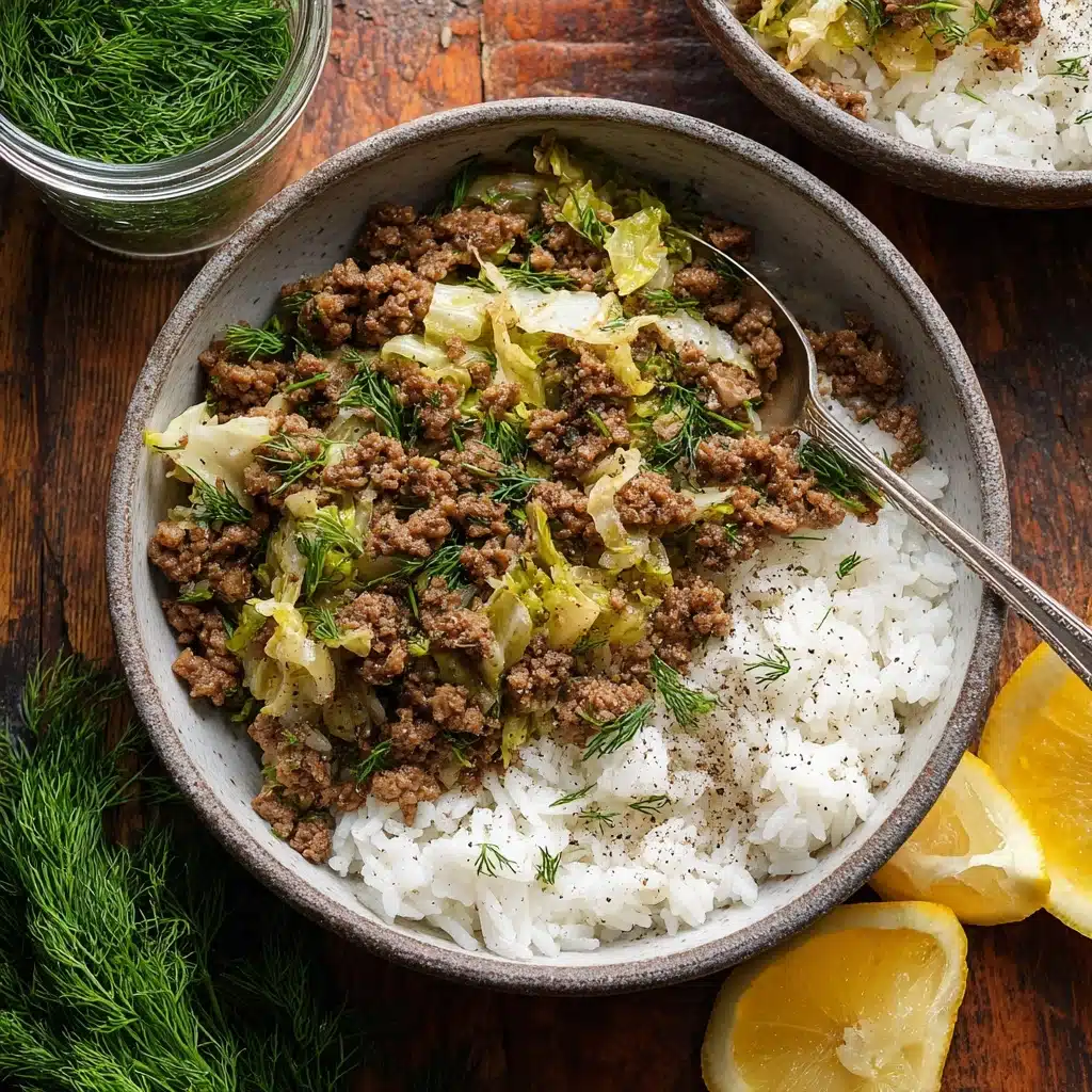 Greek Cabbage Roll Bowls Recipe