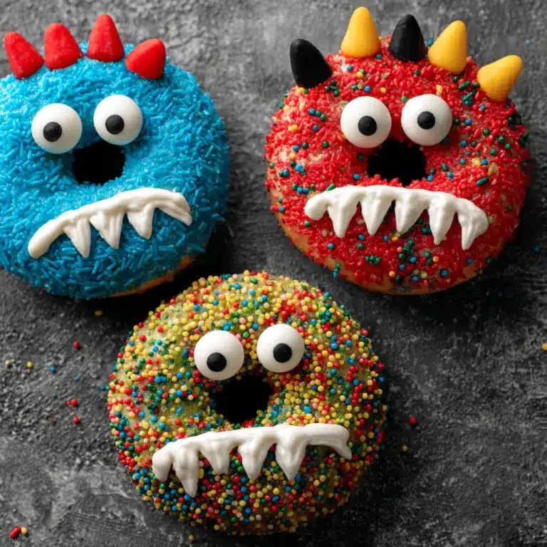 Halloween Monster Donuts Recipe