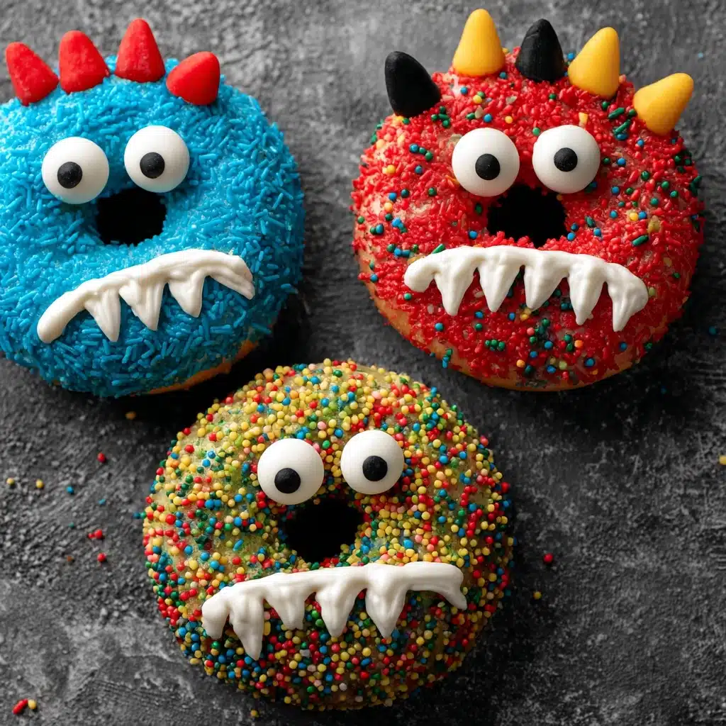 Halloween Monster Donuts Recipe