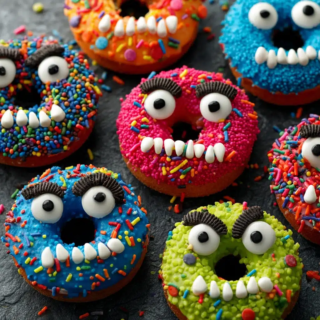Halloween Monster Donuts Recipe