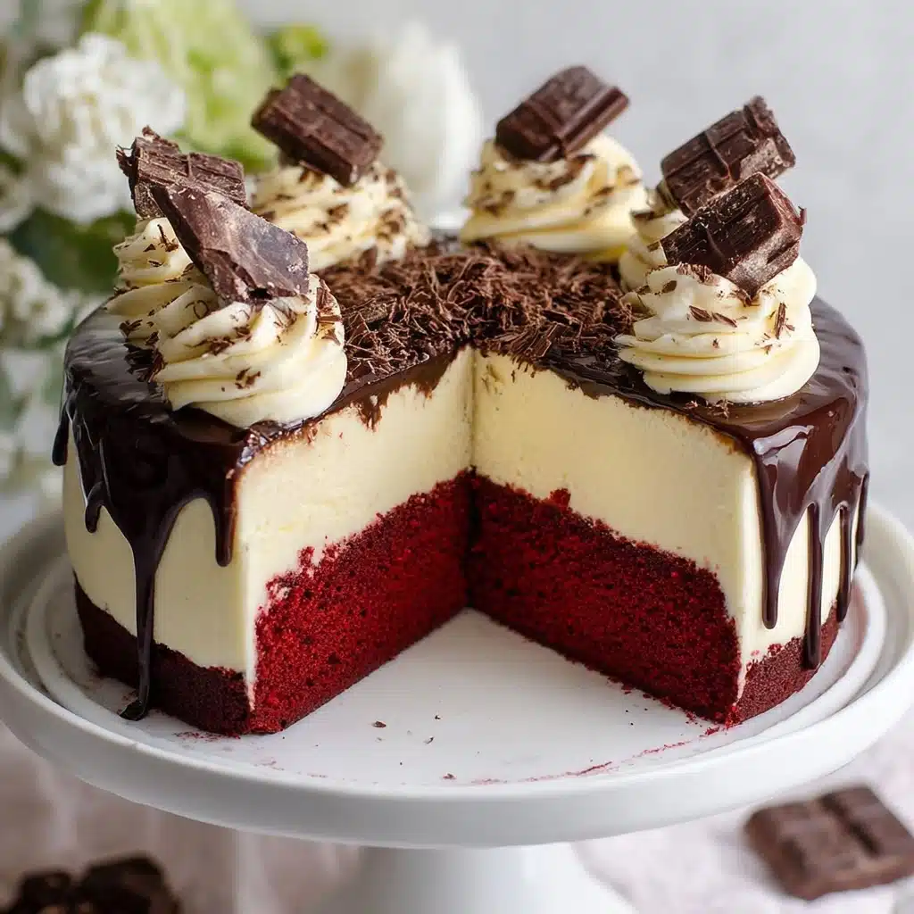 The Ultimate Red Velvet Cheesecake Recipe - Recipe Image