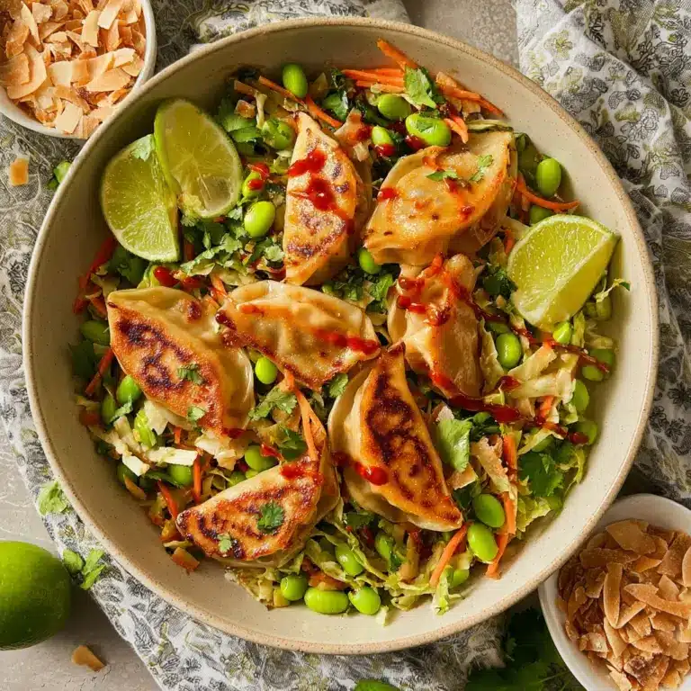 Dumpling Salad Recipe