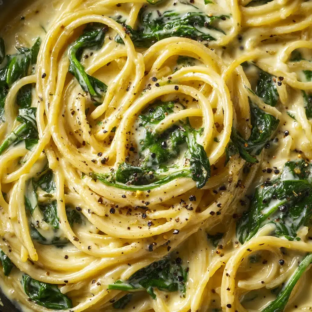 One-Pot Lemon Ricotta Spinach Pasta Recipe - Recipe Image