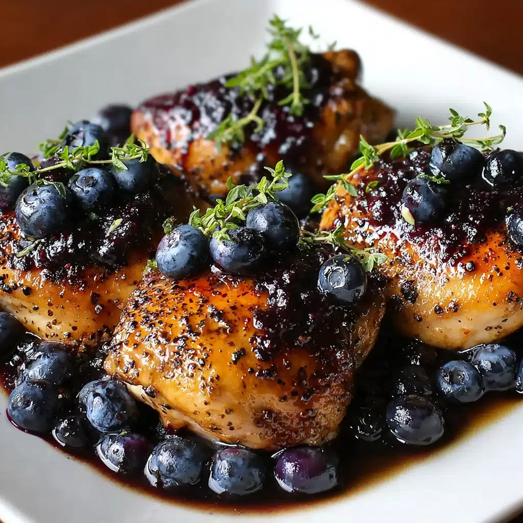 Blueberry Thyme Chicken Recipe