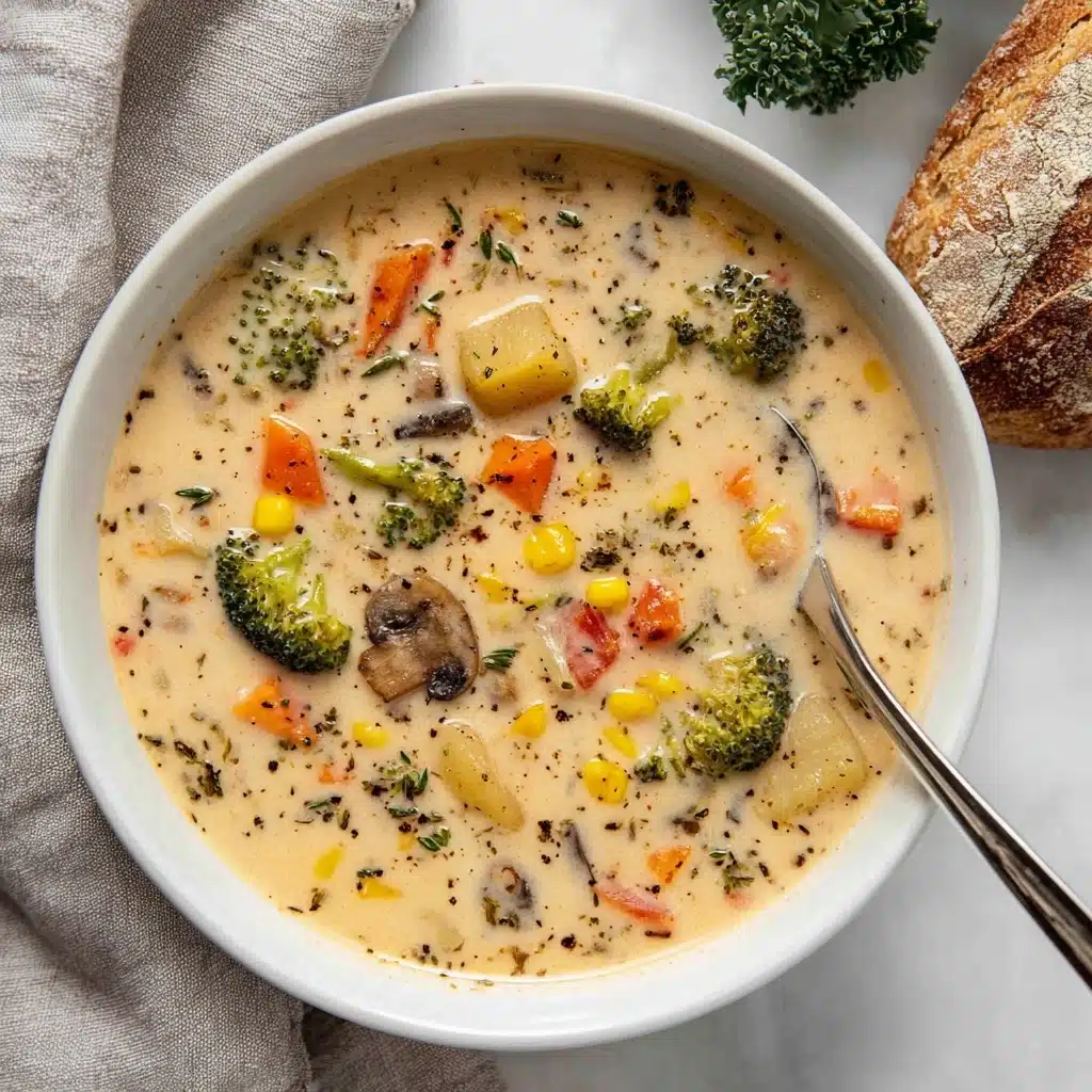 Creamy Vegetable Soup Recipe