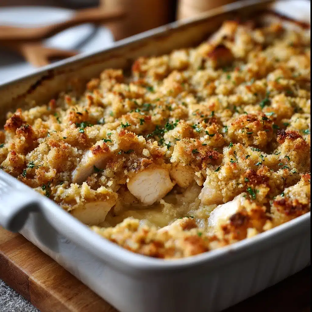 Chicken & Stuffing Bake Recipe