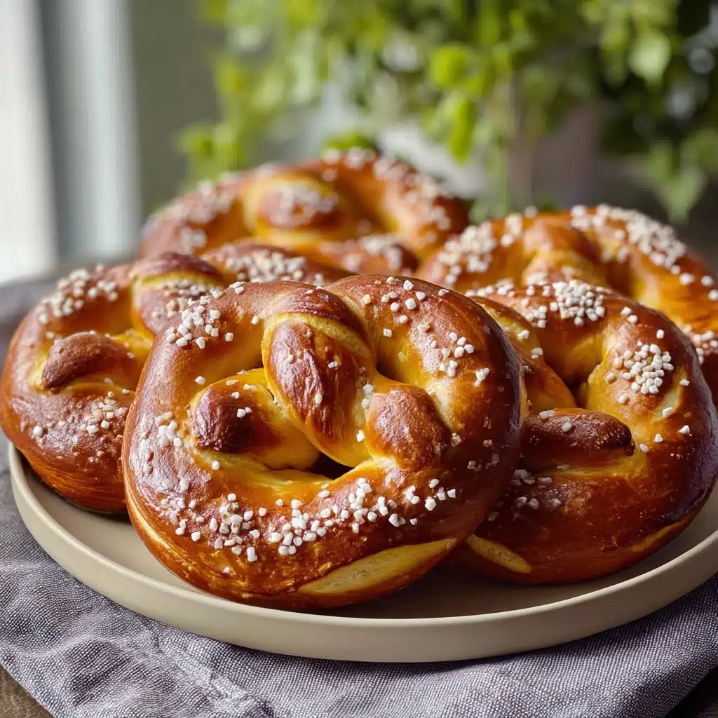 Easy Homemade Soft Pretzels Recipe - Recipe Image