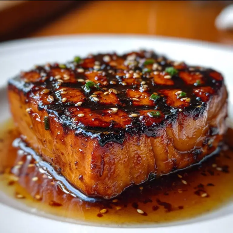 Amazing Grilled Soy-Ginger Tuna Steak in 30 Minutes Recipe