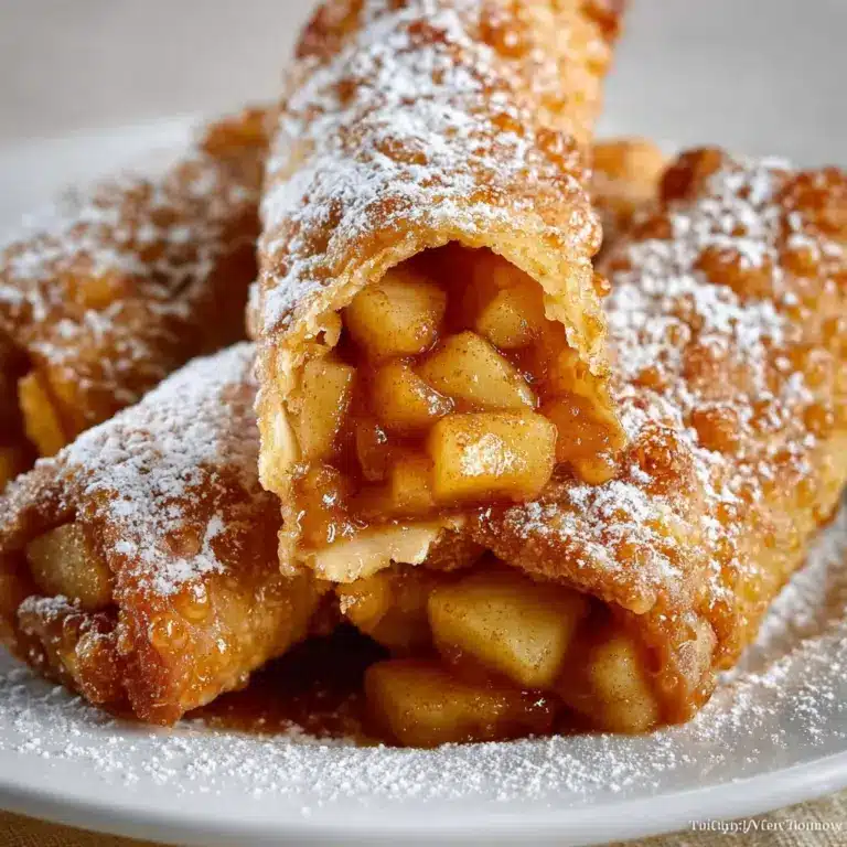 Apple Pie Egg Rolls Recipe
