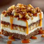 Caramel Apple Cheesecake Bars Recipe