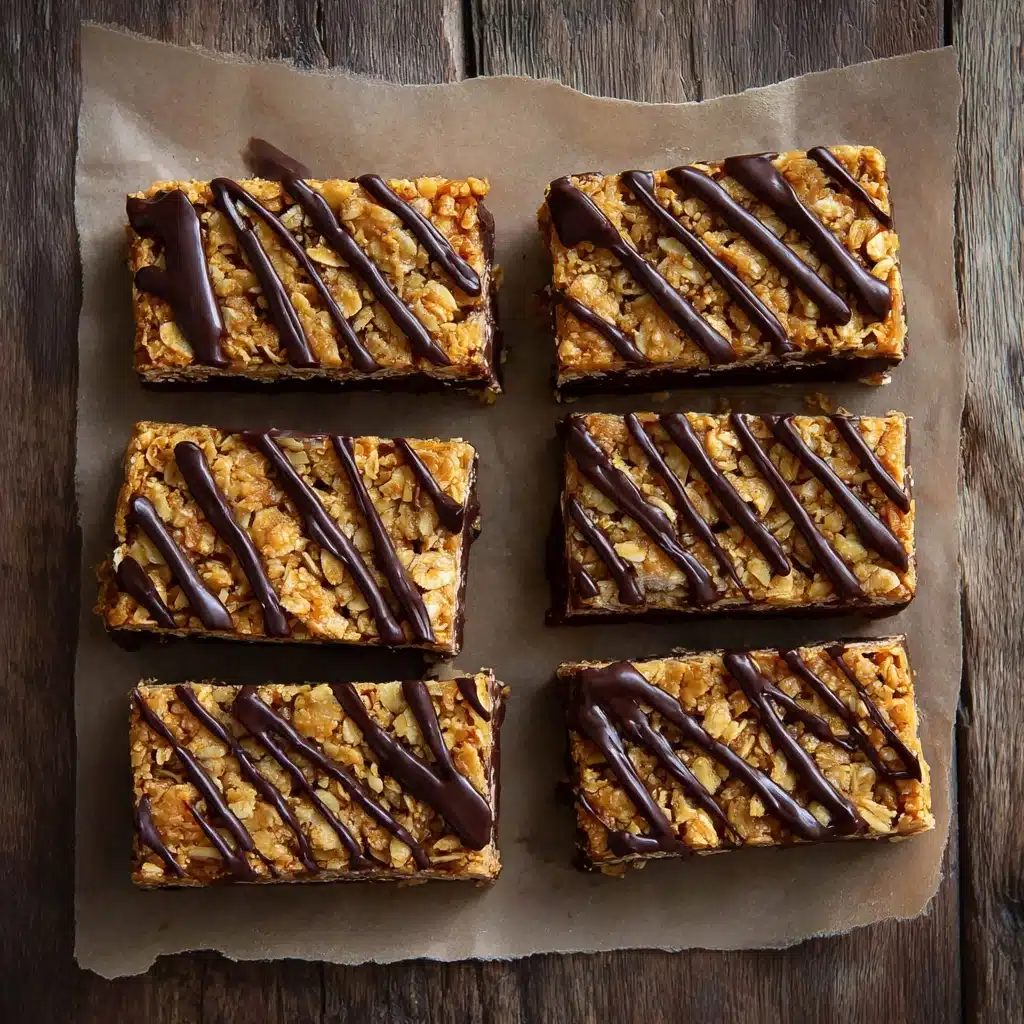 Easy Banana Peanut Butter Oatmeal Bars Recipe