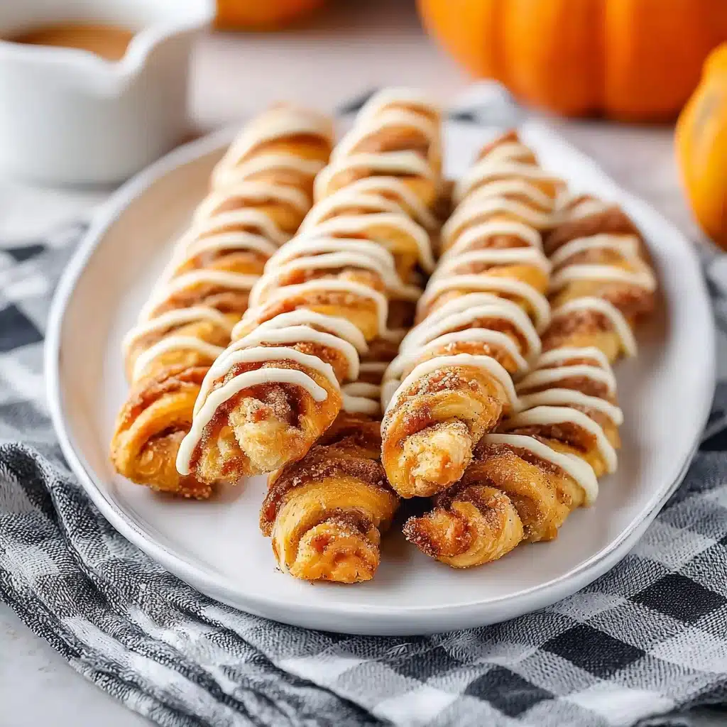 Air Fryer Pumpkin Pie Twists Recipe - Recipe Image