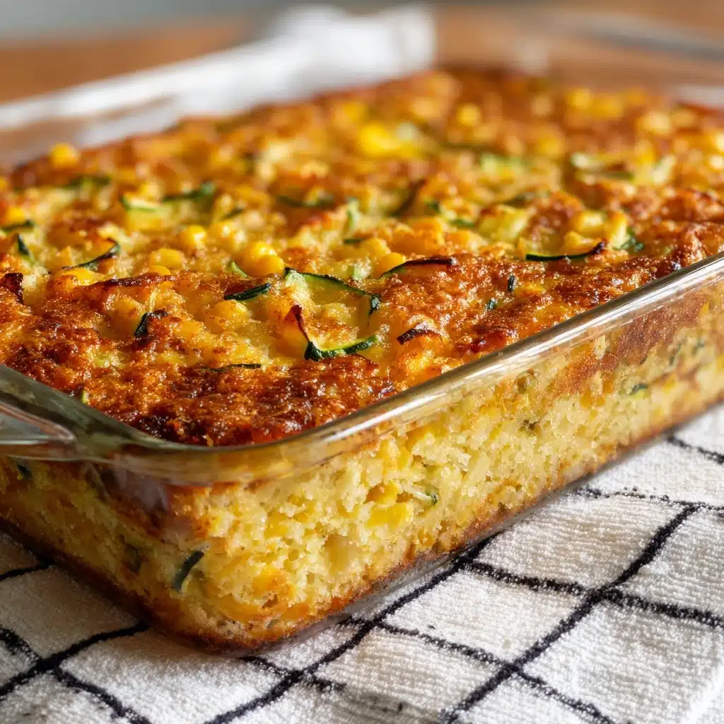 Savory Garden Zucchini Casserole Recipe - Recipe Image