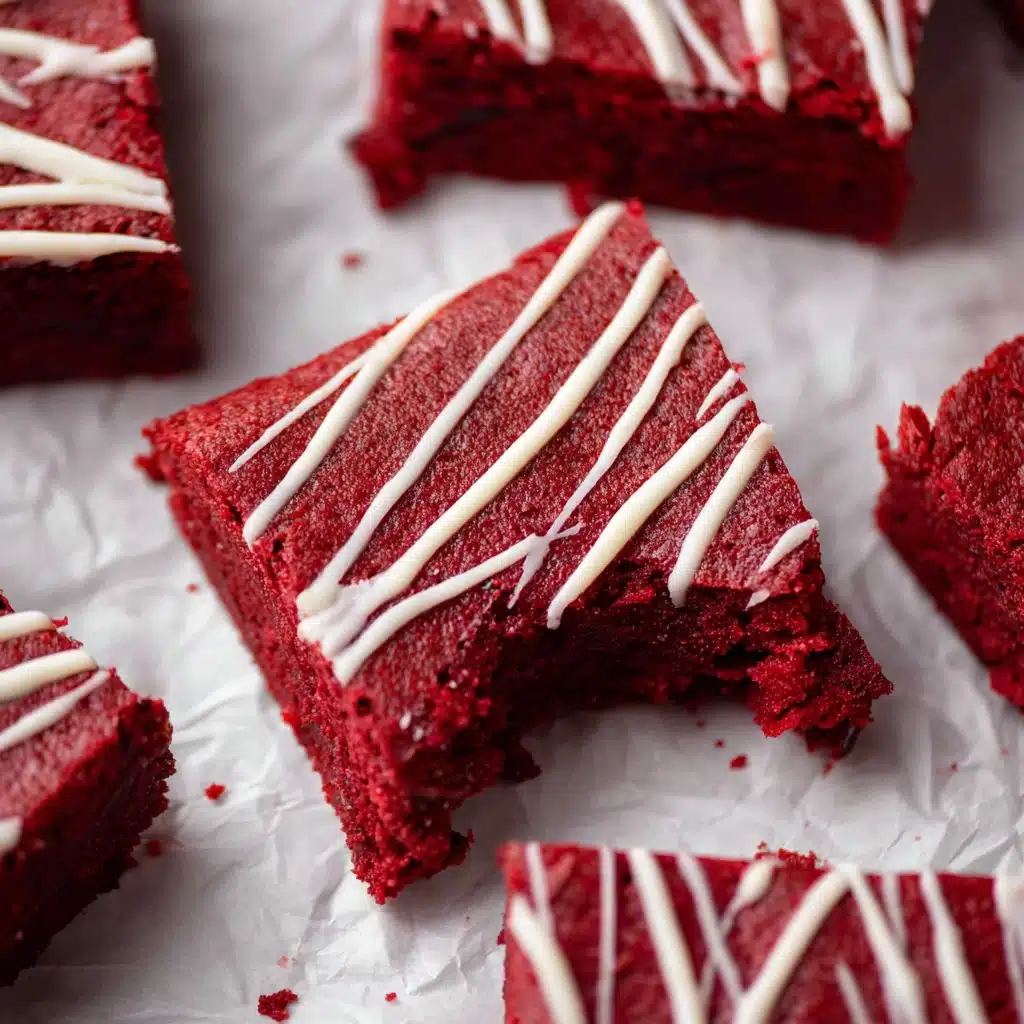 Red Velvet Brownies Recipe - Recipe Image