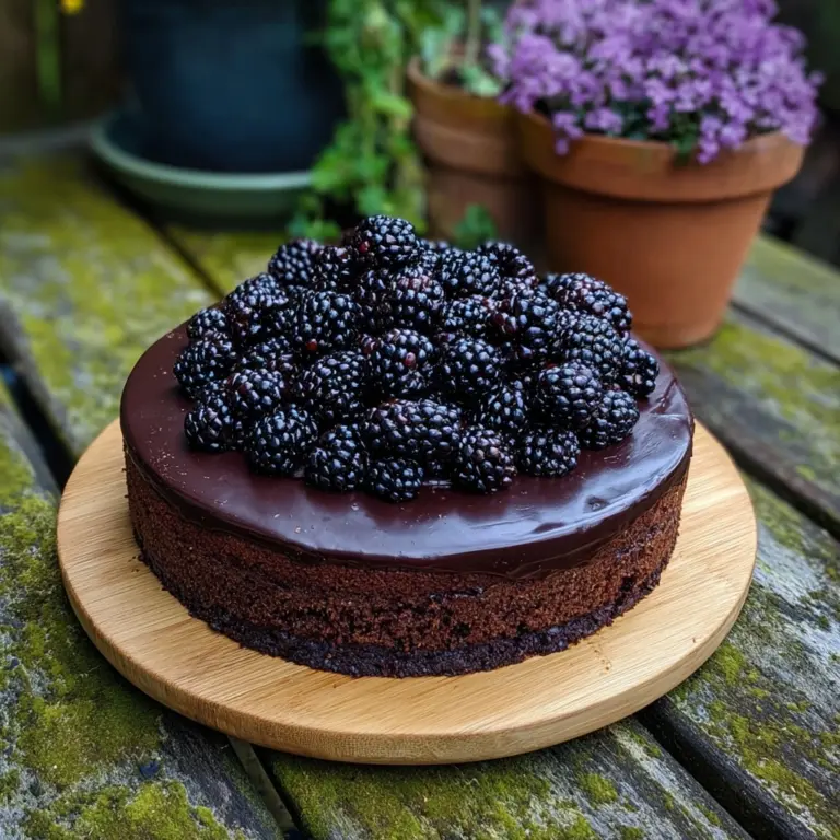 Blackberry Velvet Gothic Cake: A Dark, Lush Dessert Dream Recipe