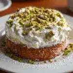 Lemon Pistachio Ricotta Cloud Cake Recipe