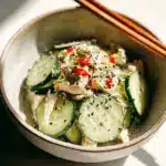 Easy California Roll Cucumber Salad Recipe