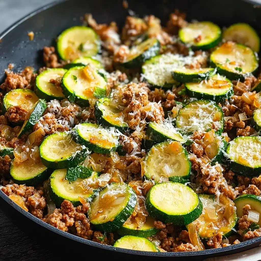 Ground Turkey and Zucchini Skillet Recipe