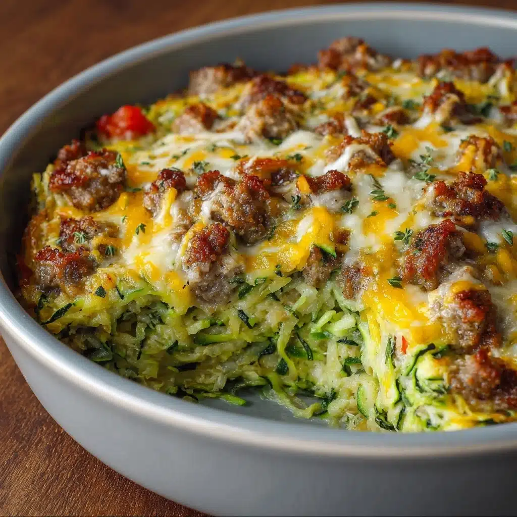 Zucchini Pizza Casserole Recipe - Recipe Image