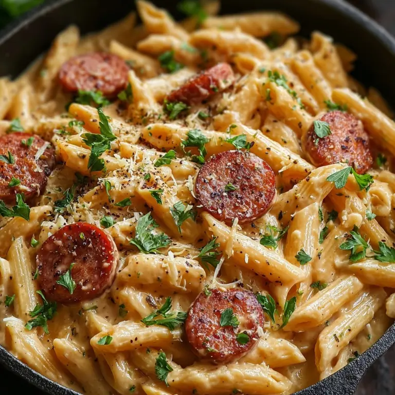 One Pot Kielbasa Pasta Recipe