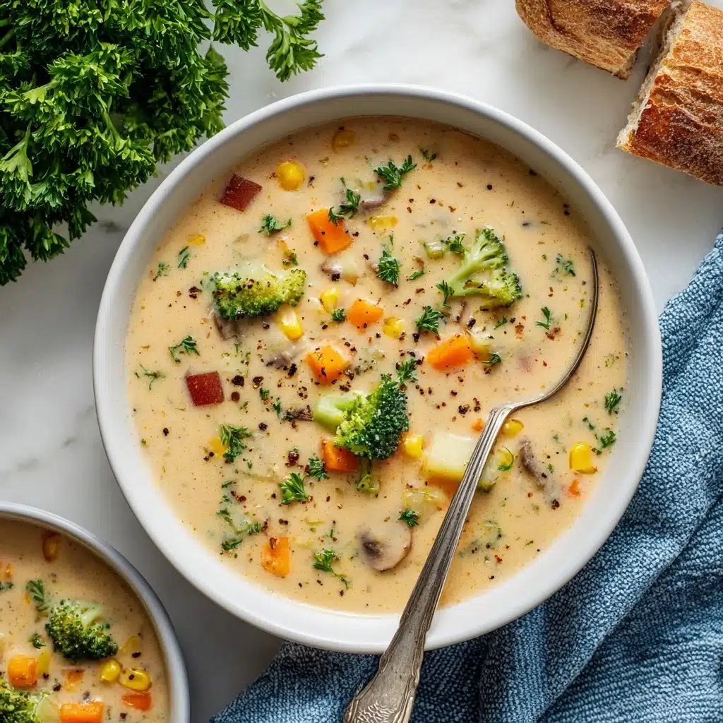 Creamy Vegetable Soup Recipe - Recipe Image