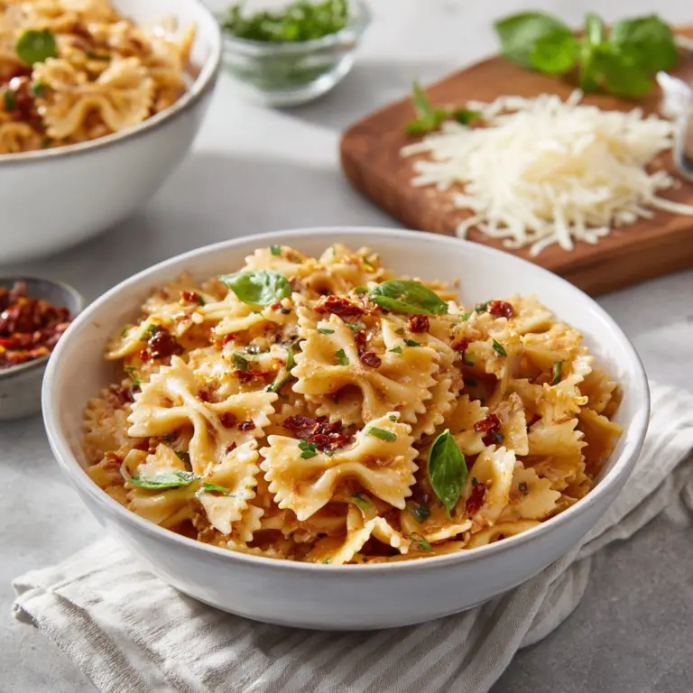 Chicken Mozzarella Pasta Recipe