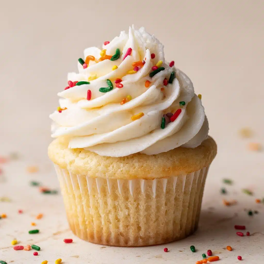 Simple Vanilla Cupcakes Recipe - Recipe Image